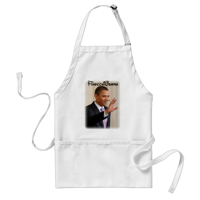 Delantal PinocchiObama (Frente)
