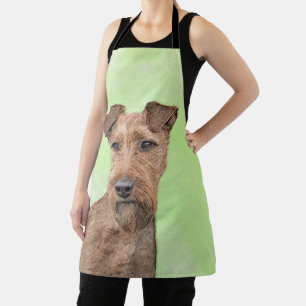 Delantal Pintado Terrier Irlandés - Arte Perro Original Cut