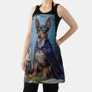 Delantal Pintura caprichosa de Halloween de perro Affenpins
