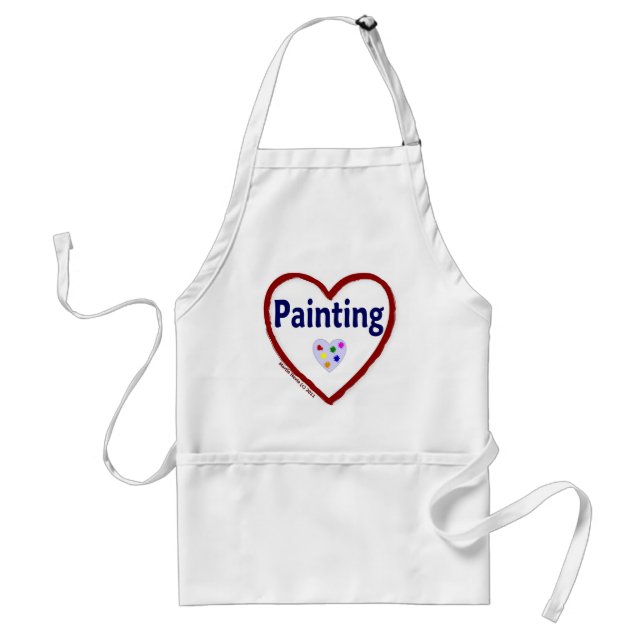 Delantal Pintura de amor (Frente)