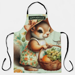 Delantal Pintura de ardilla virgen