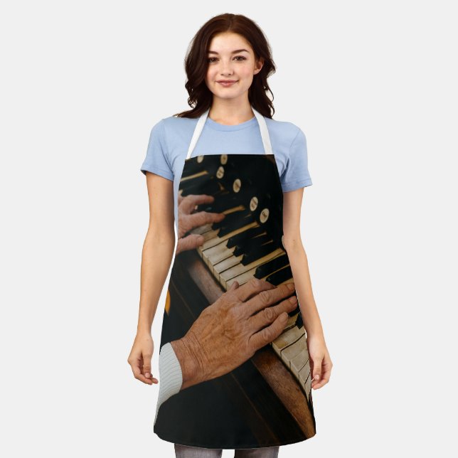 Delantal Pintura de Guay Piano (Gastado)
