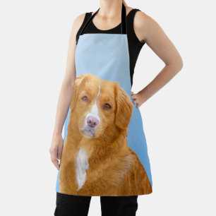 Delantal Pintura de perro Retriever de Tolling de Pato de N