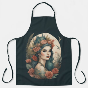 Delantal Pintura de una mujer