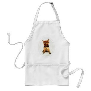 Delantal Pintura de Yorkshire Terrier