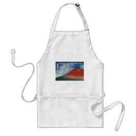 Delantal Pintura del volcán Monte Fuji Japón