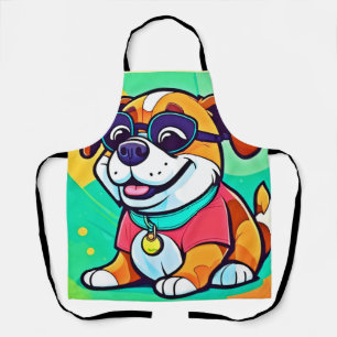 Delantal Pintura estilo Personalizado de Guay Pup