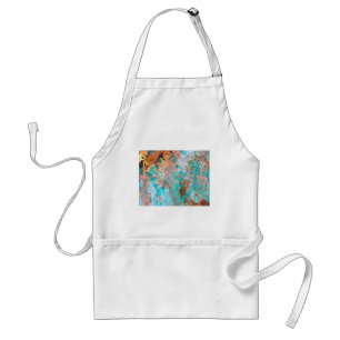 Delantal Pintura floral