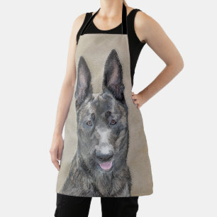 Delantal Pintura Holandesa de Pastores - Arte Perro Origina