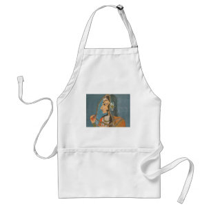 DELANTAL PINTURA INDIA DEL ANILLO DE NARIZ DE SEÑORA WITH