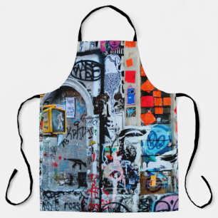 DELANTAL PINTURA MULTICOLORADA