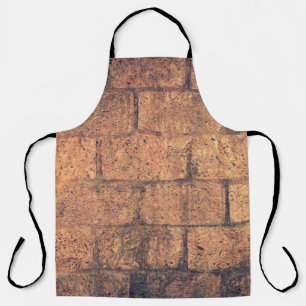 Delantal Pinturas de pared de ladrillos de arquitectura