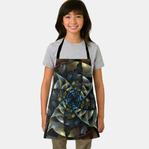 Delantal PinWheel Abstract Art Apron