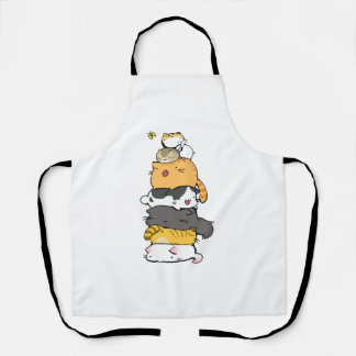 Delantal Pirámide de gatos