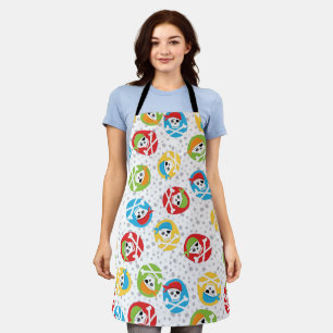 Delantal Pirata Fiesta niños Skulls Apron