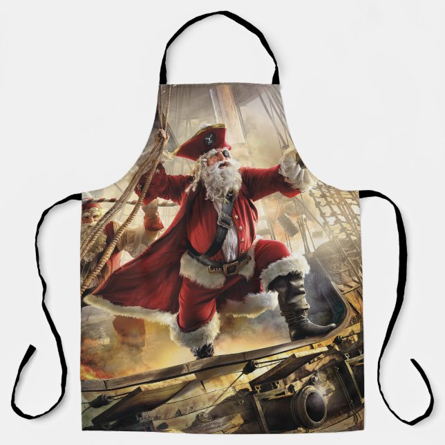 Delantal Pirata Santa (Anverso)
