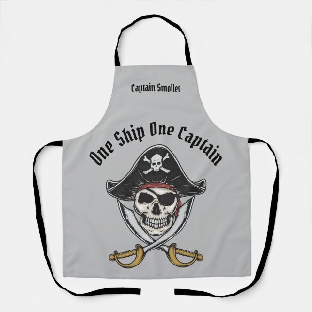 Delantal Pirate Personaliza Apron (Anverso)