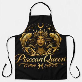 Delantal Piscean Queen Luxury Apron