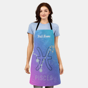Delantal Pisces Estrella Zodiaca Signo Horóscopo Constelaci