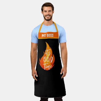 Delantal Pit Boss, Personaliza Regalo Divertido de