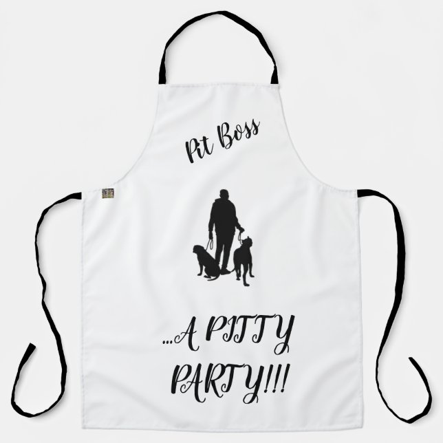 Delantal Pitbull "Pit Boss" Apron (Anverso)