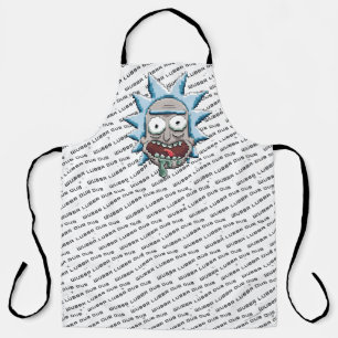 Delantal Pixelverse Rick Drooling Head