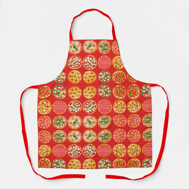 Delantal Pizza Apron (Anverso)