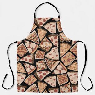 Delantal Pizza del Apron Negro Mundial