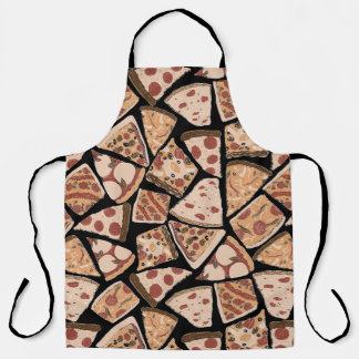 Delantal Pizza del Apron Negro Mundial