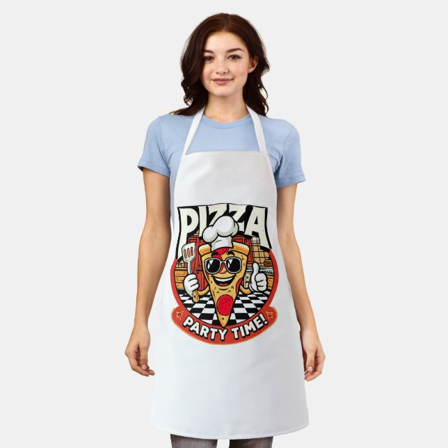 Delantal Pizza Fun Times (Gastado)