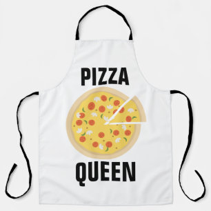 DELANTAL PIZZA QUEEN LADIES APRONS DE COCINA