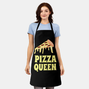 DELANTAL PIZZA QUEEN PRINT APRON