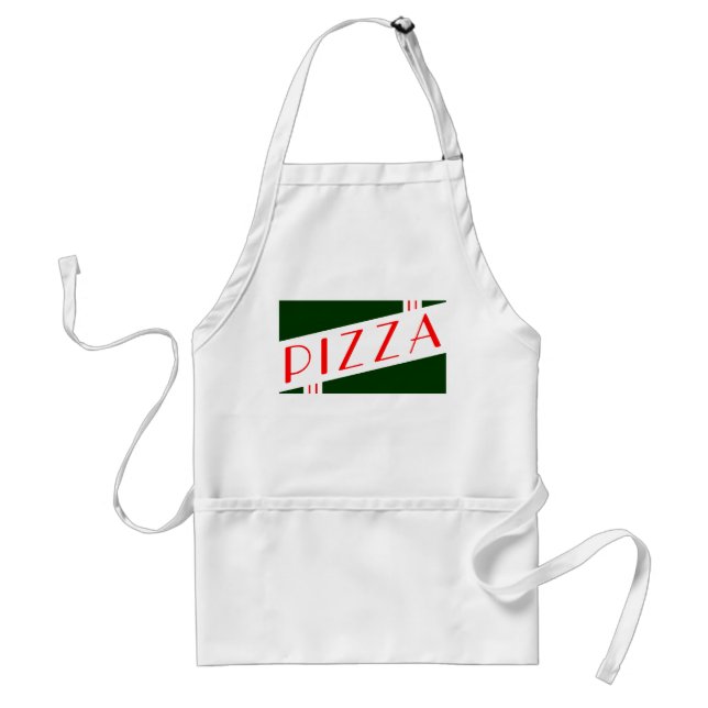 Delantal pizza retro (Frente)