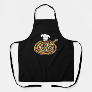 Delantal Pizzería Italiana Cocina de Pizza o Restaurante Re