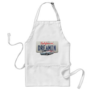 Delantal Placa de California dreamin-Camaro2