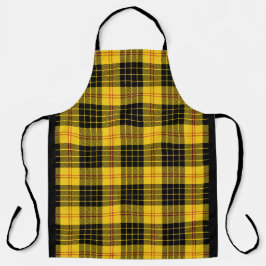 Delantal Placa De Citrus Amarillo Y Negro