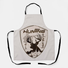 Delantal Placa de papel acrílico de caza de aventuras