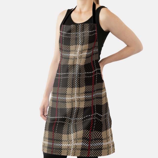 Delantal Plaid Apron (in situ)