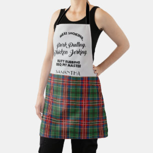 Delantal Plaid Clan MacCulloch Checkered Tartán