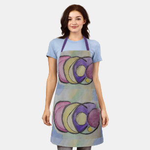 Delantal Planetas Resumen Art Apron