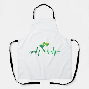 Delantal Plant Heartbeat - Planta Botánica de Jardinería Bo