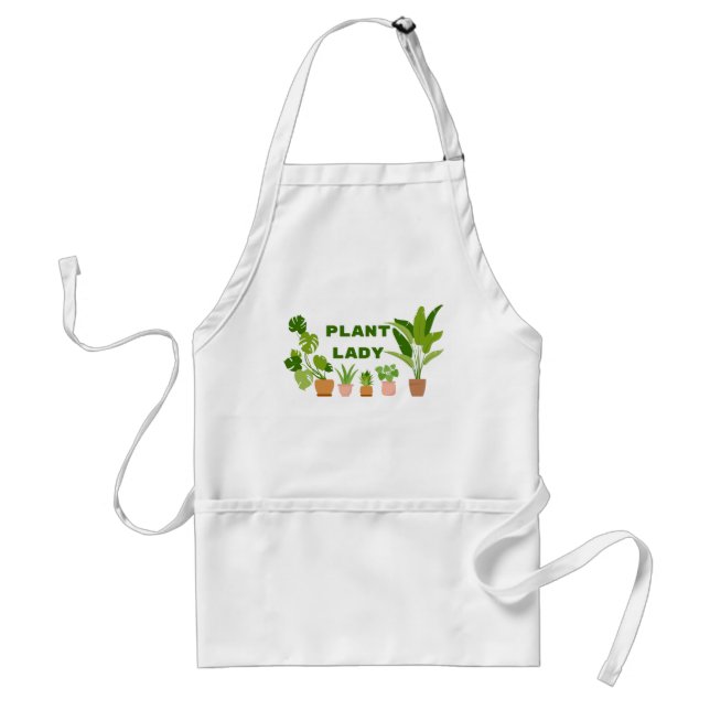 Delantal Plant Lady Apron | Regalo para los amantes de las  (Frente)