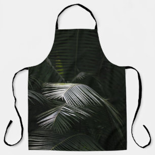 DELANTAL PLANTA DE HOJAS VERDE