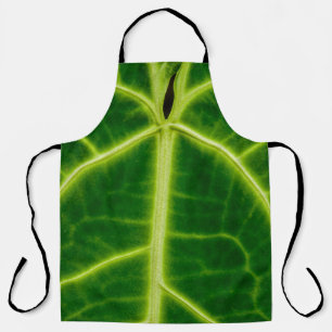 Delantal Planta de hojas verdes