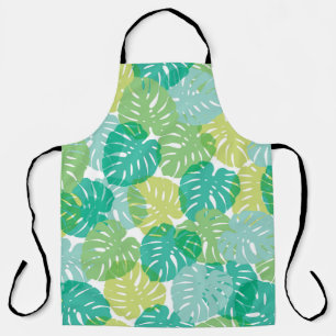 Delantal Planta de queso exótico: Monstera tropical
