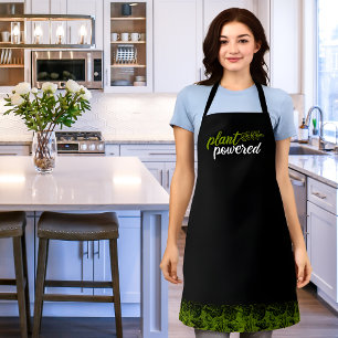 Delantal Planta Vegan moderna con energía de Apron
