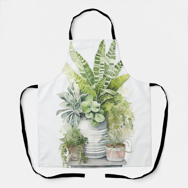 Delantal Plantas de Interior (Anverso)