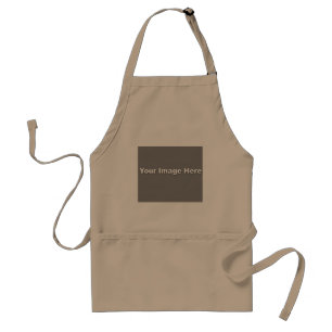 Delantal Plantilla Apron Estándar de Khaki