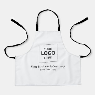 Delantal Plantilla de logotipo de negocio personalizado