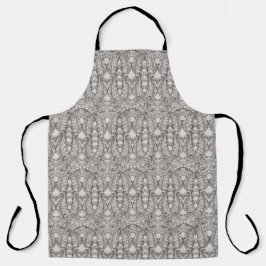 Delantal Plata Ornate Apron Moderno